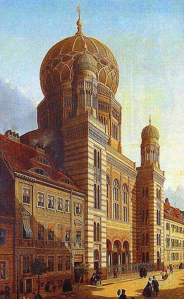  Berlin-Synagoge in der Oranienburger Strabe